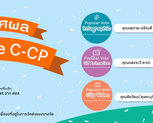 ประกาศผล The Vote C-CP